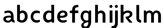 FibonNeue-SemiBoldRound Font LOWERCASE