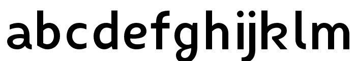 FibonNeue-SemiBold Font LOWERCASE