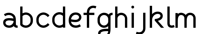 FibonSans-Medium Font LOWERCASE