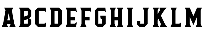 Flathead Serif Font LOWERCASE