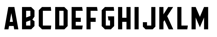 Flathead Font LOWERCASE