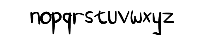 Flayuk Font LOWERCASE