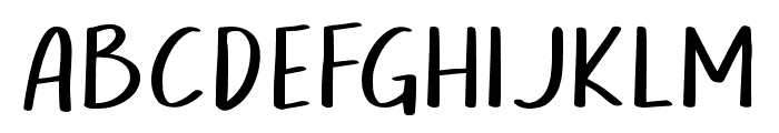 Flural Font LOWERCASE