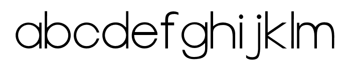 Focus Grotesk Light Font LOWERCASE