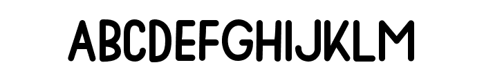 Foldeck Font LOWERCASE