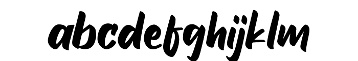 Food Delight Font LOWERCASE