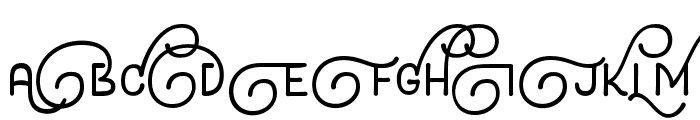 Foreplay Font UPPERCASE