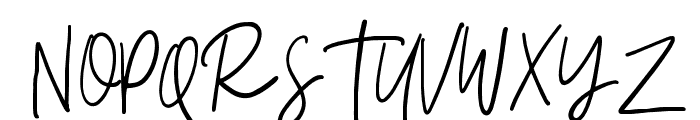 FortCollins-Script Font UPPERCASE