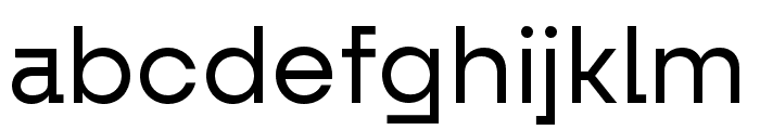 Fractul Regular Font LOWERCASE