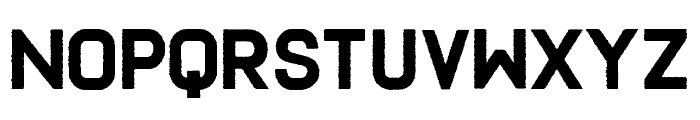 Frank Black Rough Font UPPERCASE