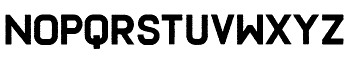 Frank Black Rough Font LOWERCASE