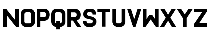 Frank Black Font UPPERCASE