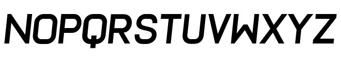 Frank Bold Oblique Font LOWERCASE