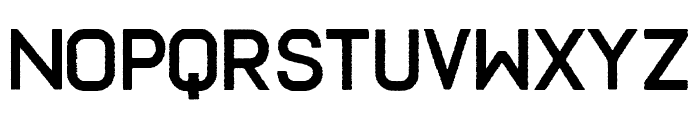 Frank Bold Rough Font UPPERCASE