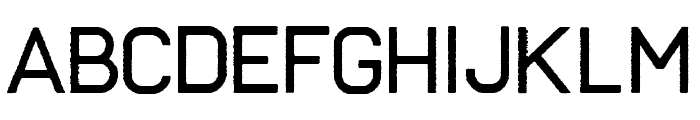 Frank Regular Rough Font UPPERCASE