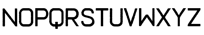 Frank Regular Rough Font UPPERCASE