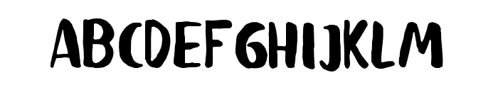 FreshMeat-One Font UPPERCASE