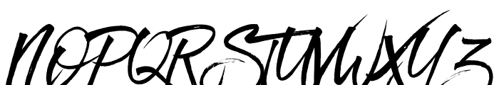 FreshScript Font UPPERCASE