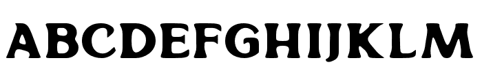 Friday-Regular Font UPPERCASE