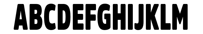 Fritz Regular Font UPPERCASE