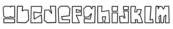 FruitLoose Font LOWERCASE