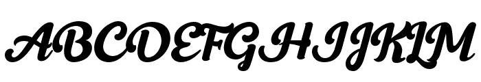 Frunch Font UPPERCASE