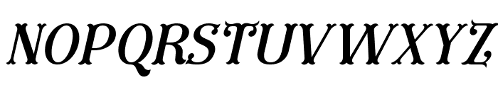 Furius-Italic Font UPPERCASE