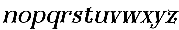 Furius-Italic Font LOWERCASE