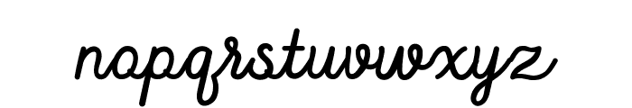 Fuster Font LOWERCASE