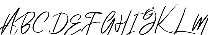 Fuyefa Font UPPERCASE