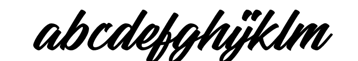 Galantis Regular Font LOWERCASE