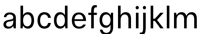 Gallad-Regular Font LOWERCASE