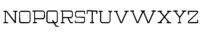 Gamblin-Regular Font LOWERCASE