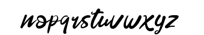 Gamot Font LOWERCASE
