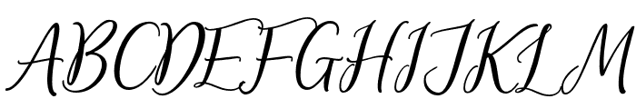 Ganiyah-Light Font UPPERCASE