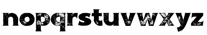 Geno Grunge Font LOWERCASE