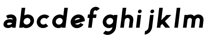 George Bold Italic Font LOWERCASE