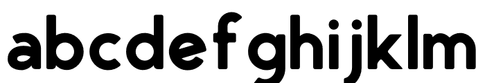 George Rounded Bold Font LOWERCASE