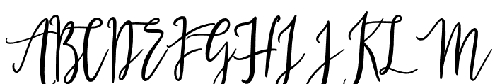 Gesthyla Font UPPERCASE