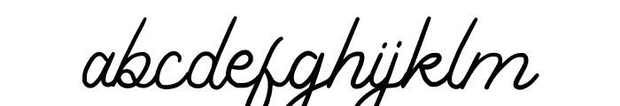 Ghaniyun Font LOWERCASE