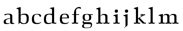 Gidora REGULAR Font LOWERCASE