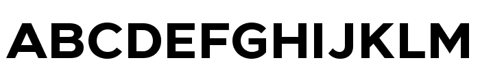 GigaSans-Bold Font UPPERCASE