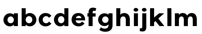 GigaSans-Bold Font LOWERCASE