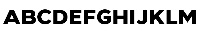 GigaSans-ExtraBold Font UPPERCASE