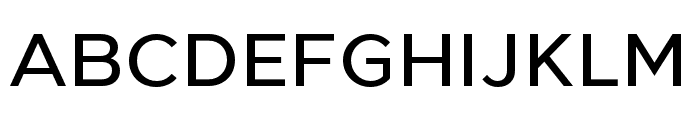 GigaSans-Medium Font UPPERCASE