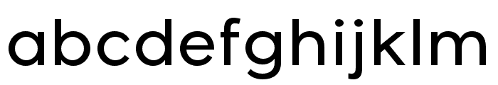 GigaSans-Medium Font LOWERCASE