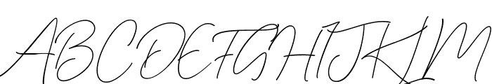 Girlyna Regular Font UPPERCASE