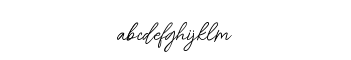 Girlyna Font LOWERCASE