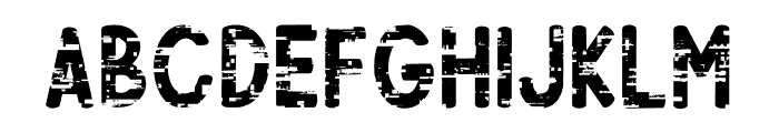 Glitcher-Regular Font UPPERCASE