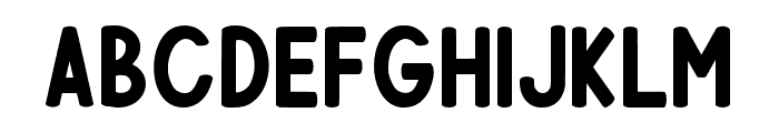 Glitcher-Regular Font LOWERCASE